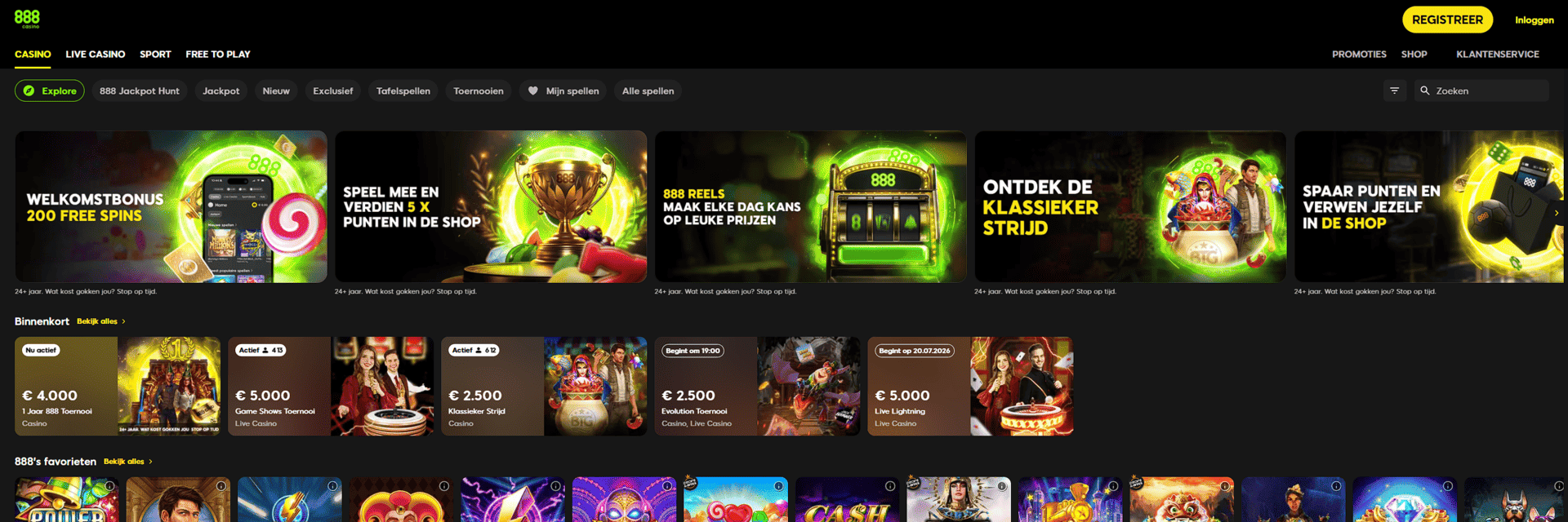 888 Casino – KSA-vergund met dagelijkse bonuskansen